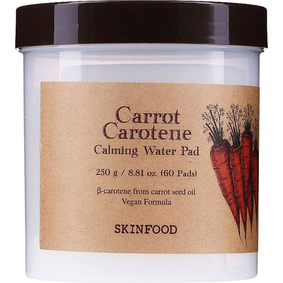 SKINFOOD - Carrot Carotene Calming Water Pad 60pcs - Minou & Lily